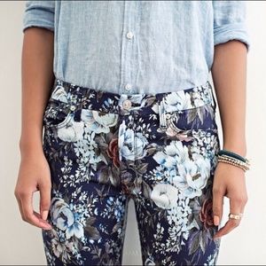 7 For All Mankind Skinny Jeans Duchess Garden 24